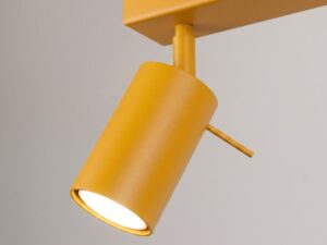 Miniaturka 52 - Plafon RING 3 żółty – detal 1
