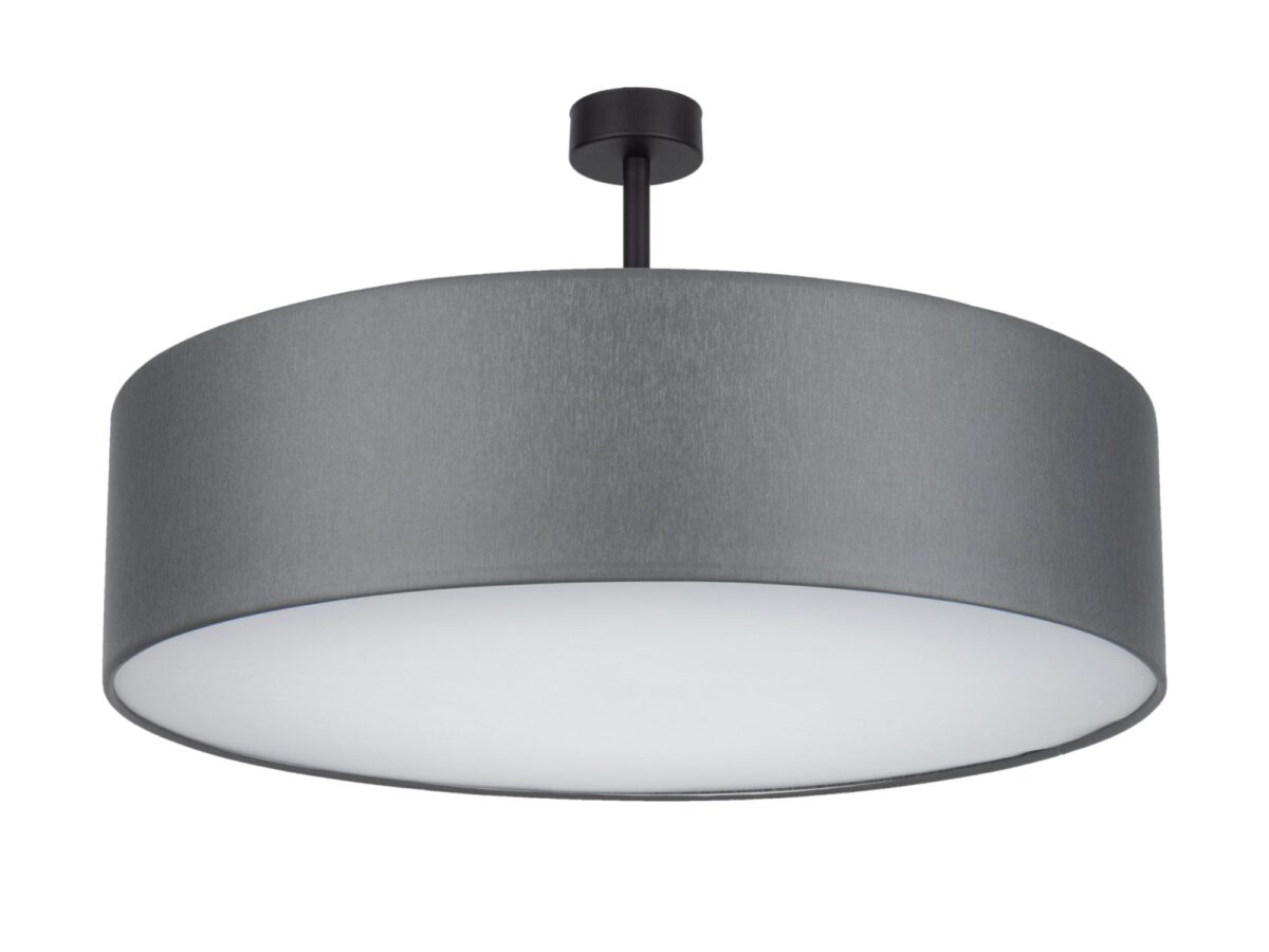 Lampa sufitowa Rondo grafitowa 4-punktowa 60 cm