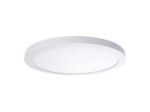 Miniaturka 2 - Biały plafon LED Saledira okrągły 18 W średnica 22,5 cm na białym tle