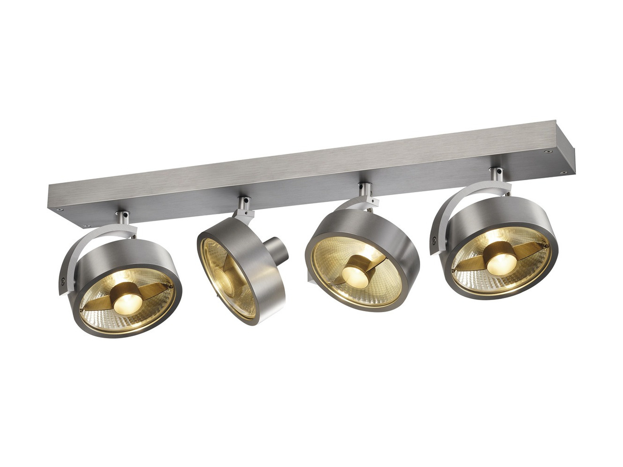 Oprawa Kalu CW z czterema głowicami w aluminium szczotkowanym