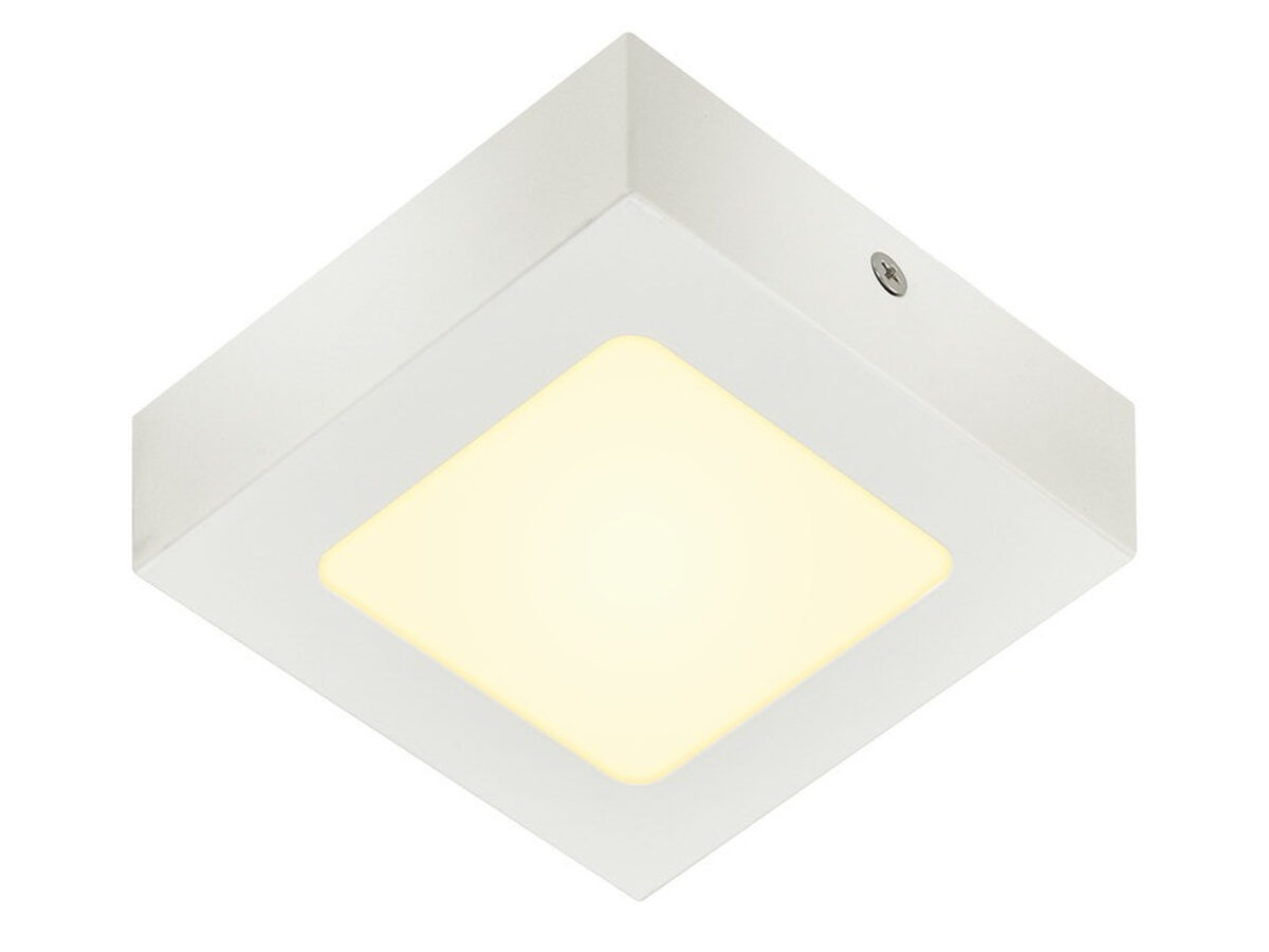 Plafon Senser 12 LED kwadratowy biały 11,5 cm