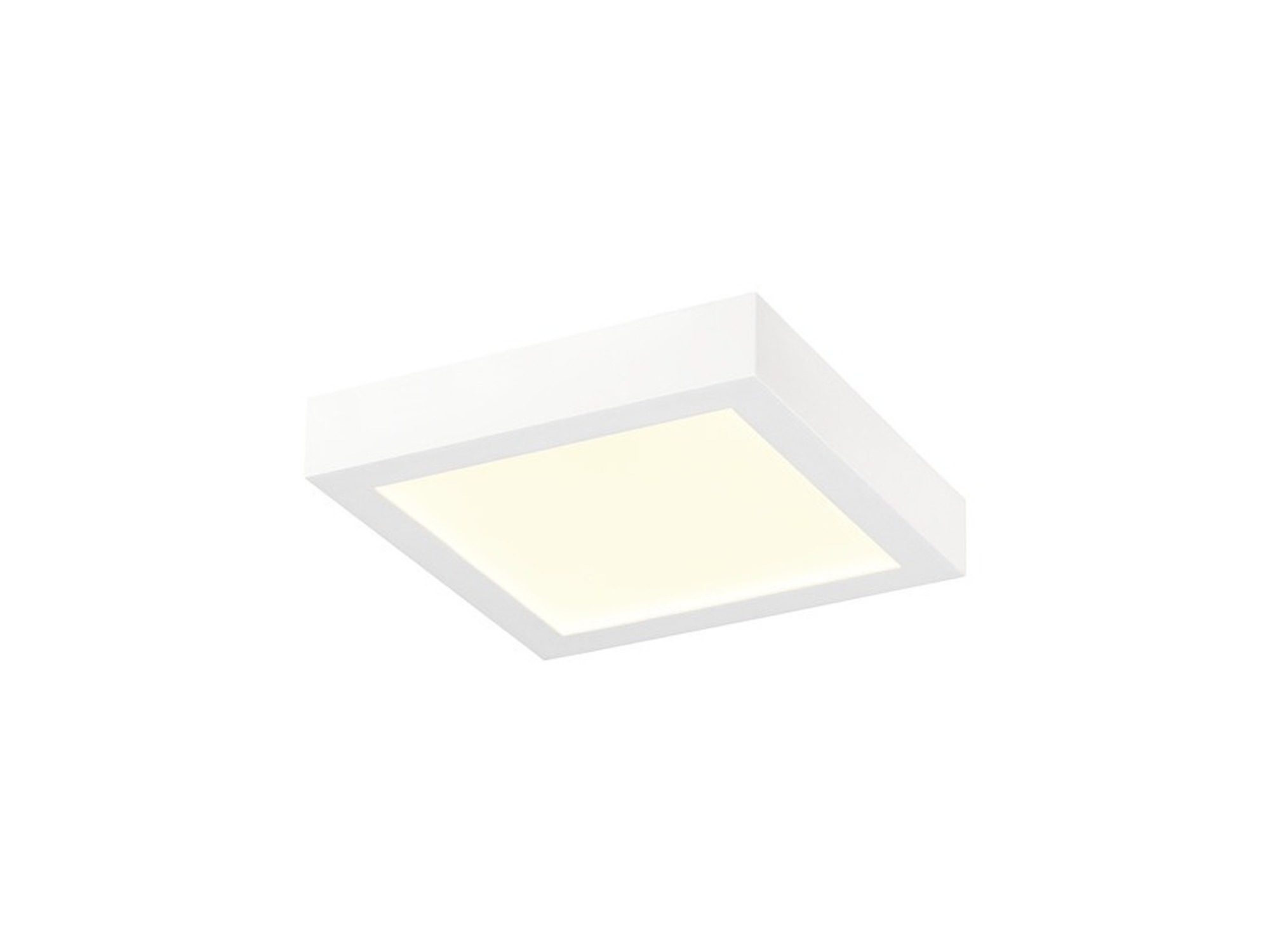 Biała kwadratowa oprawa Senser 2.0 24 LED – dodatkowy widok klosza