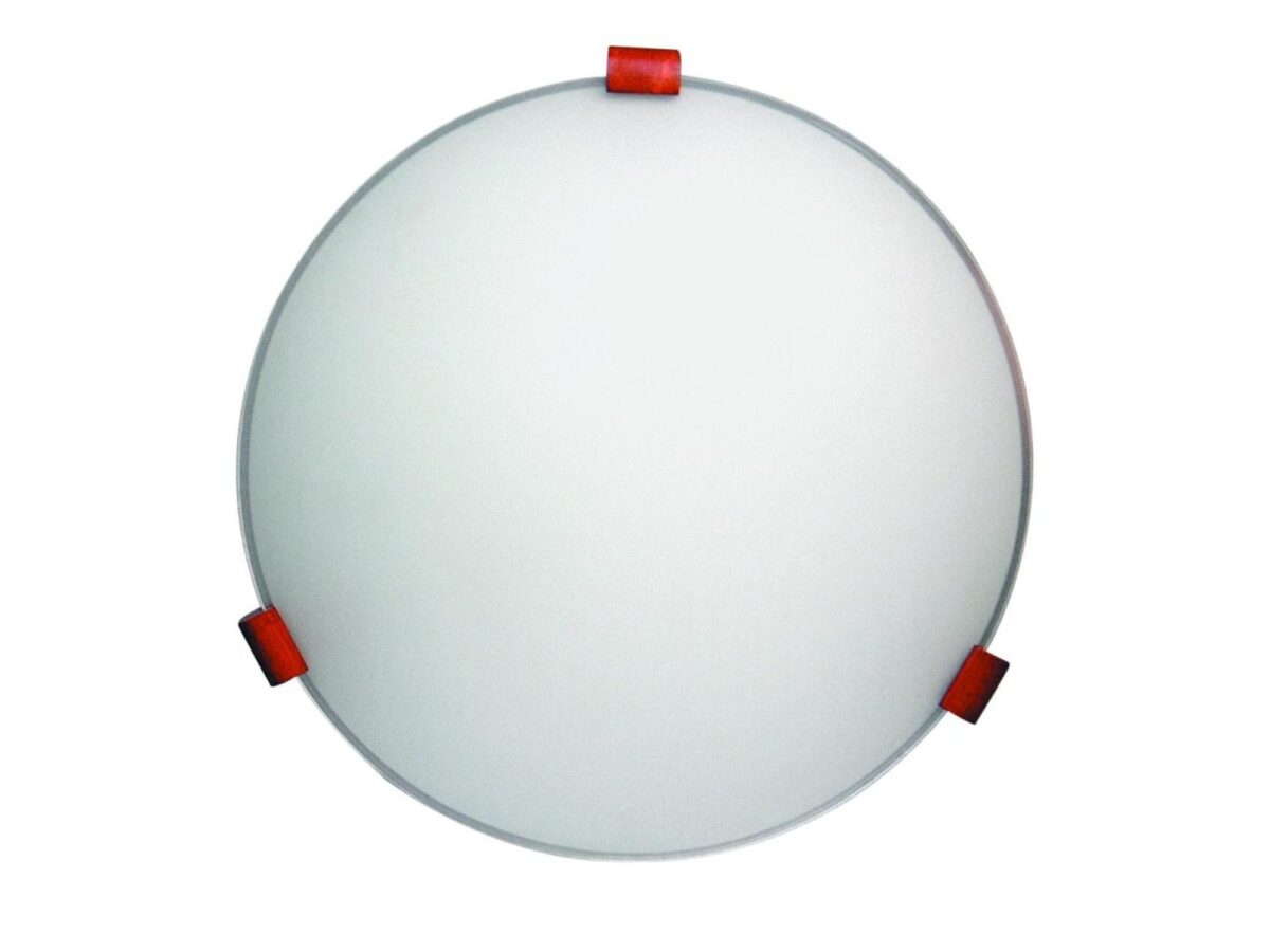 Plafon sufitowy Seredino okrągły biały 30 cm