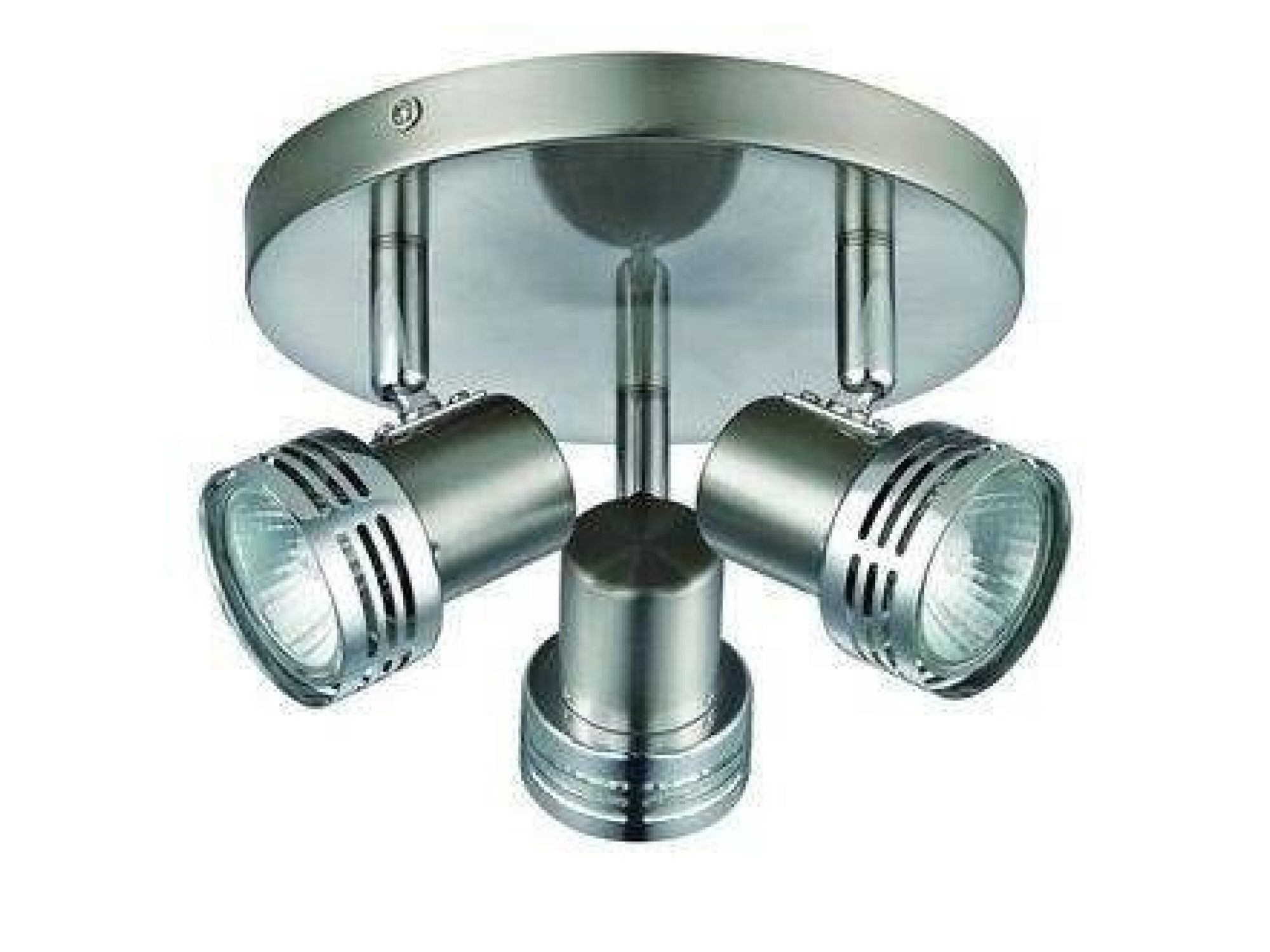 Plafon Tamoda chromowany z trzema cylindrycznymi reflektorami GU10