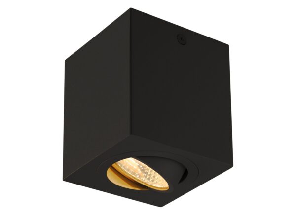Plafon Triledo Square CL czarny matowy LED widok produktu