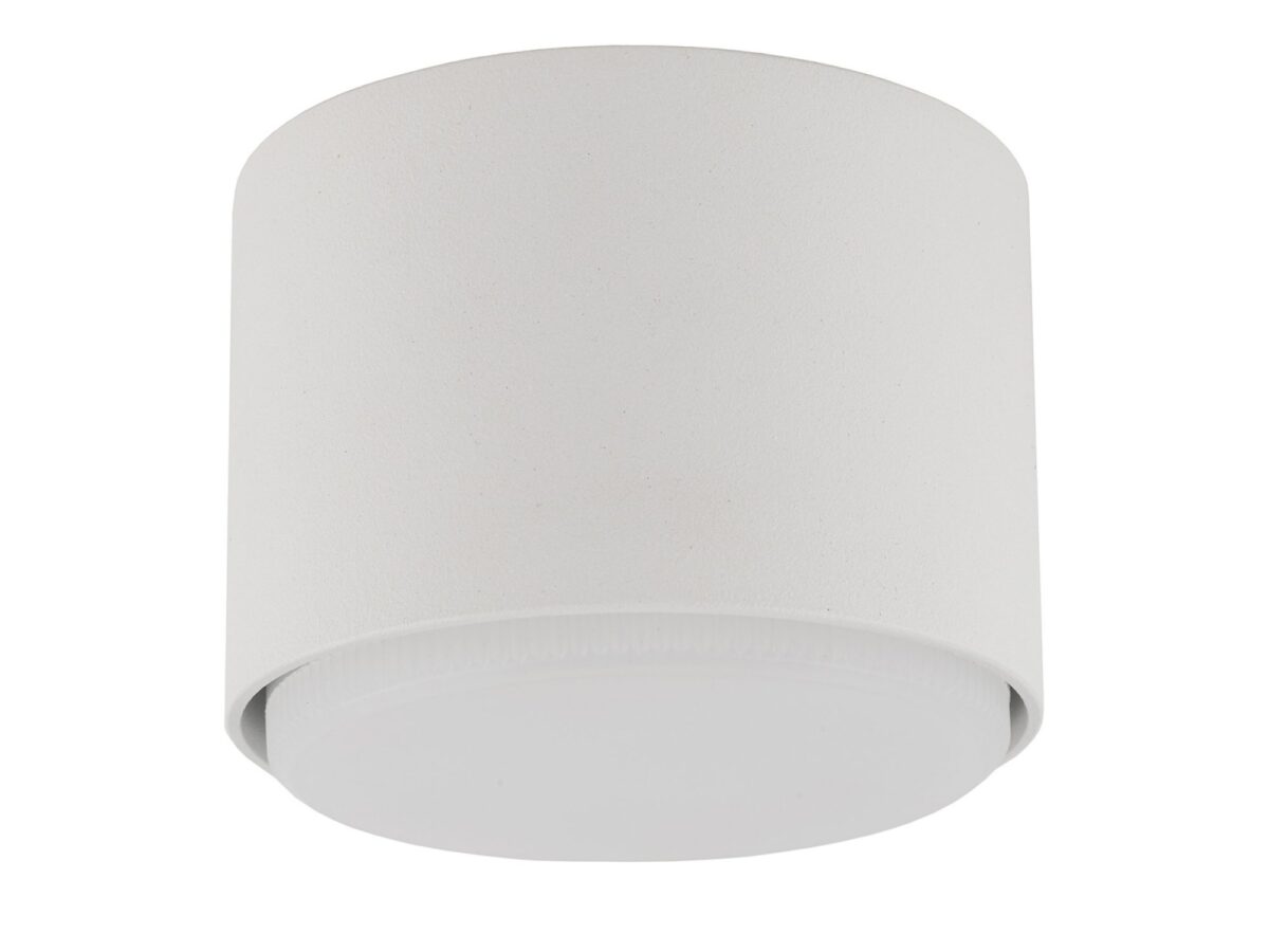 Plafon Tubo S 8 cm z cylindrycznym metalowym kloszem