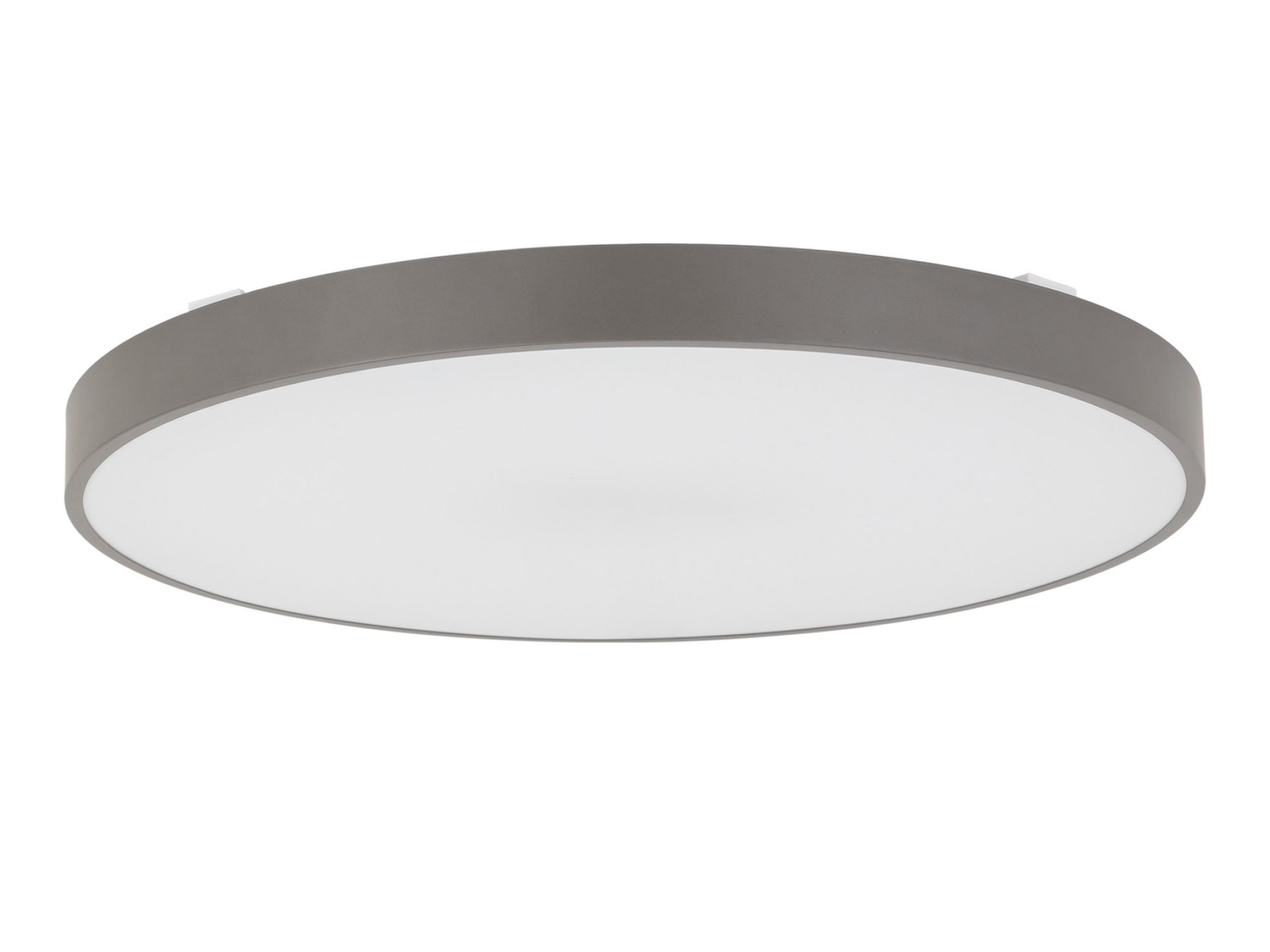 Plafon Velis LED 40 W IP54 brązowy z białym dyfuzorem, packshot