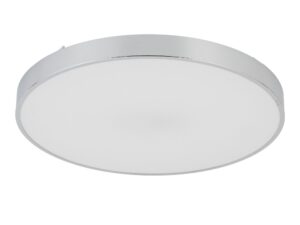 Miniaturka 2 - Plafon Velis LED 40 W IP54 chromowany z białym dyfuzorem, packshot
