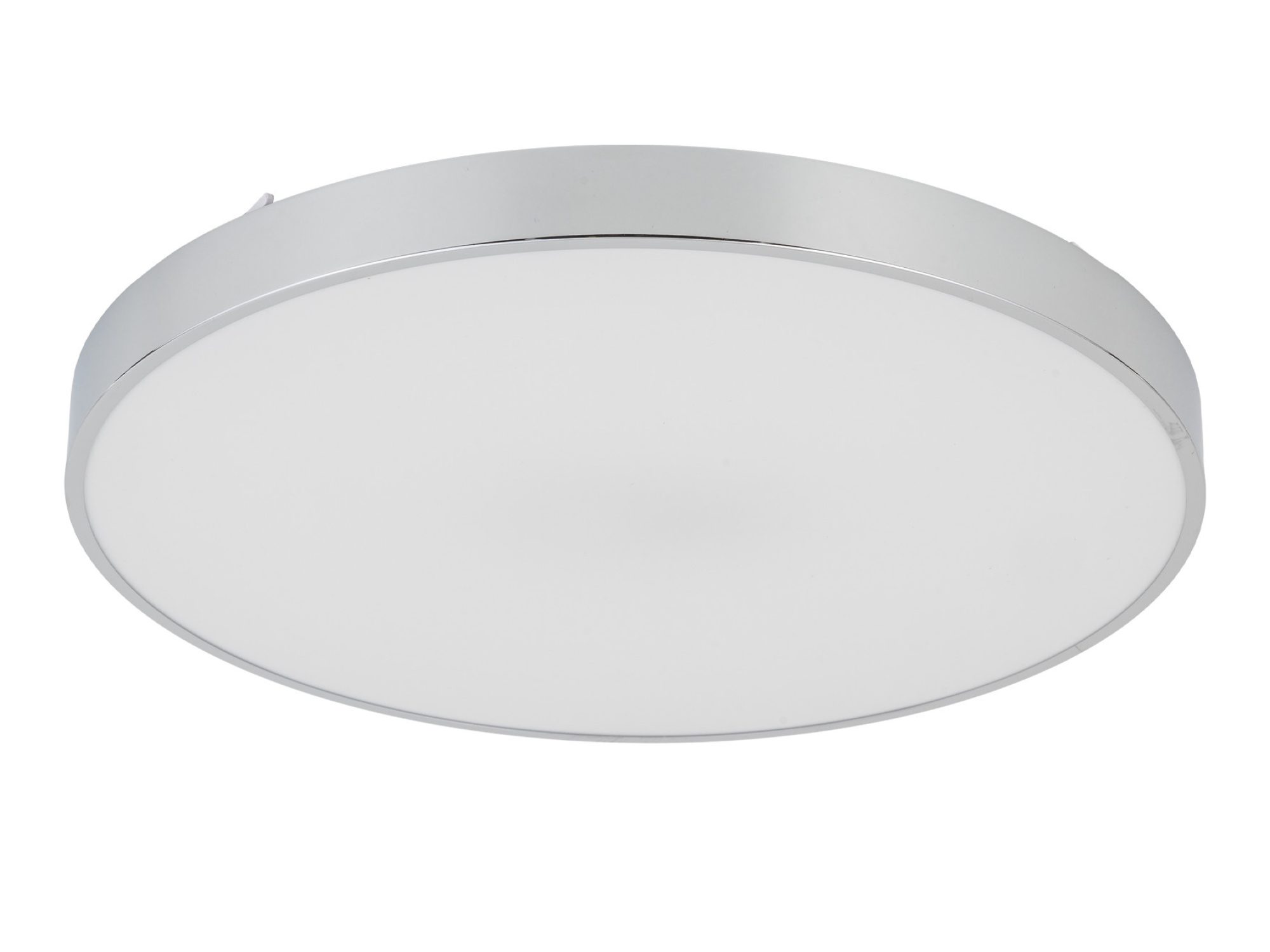 Plafon Velis LED 40 W IP54 chromowany z białym dyfuzorem, packshot
