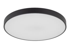 Miniaturka 8 - Plafon Velis LED 40 W IP54 czarny, biały dyfuzor, packshot