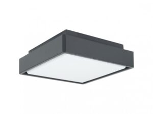 Miniaturka 6 - Plafon zewnętrzny BENI BN-KW200 – kwadratowa oprawa antracytowa