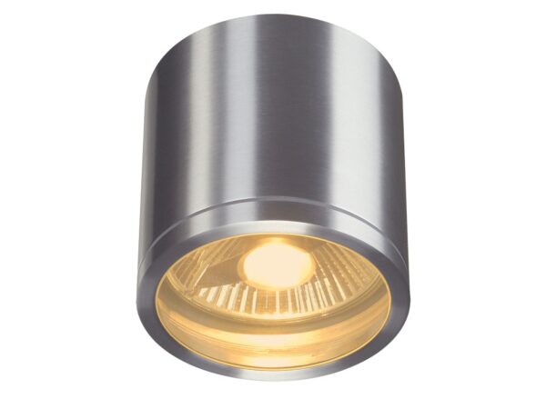Plafon zewnętrzny Rox Ceiling Out z aluminium na białym tle