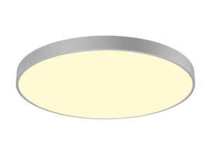 Miniaturka 2 - Szara plafoniera LED Plavero 90 cm – widok główny