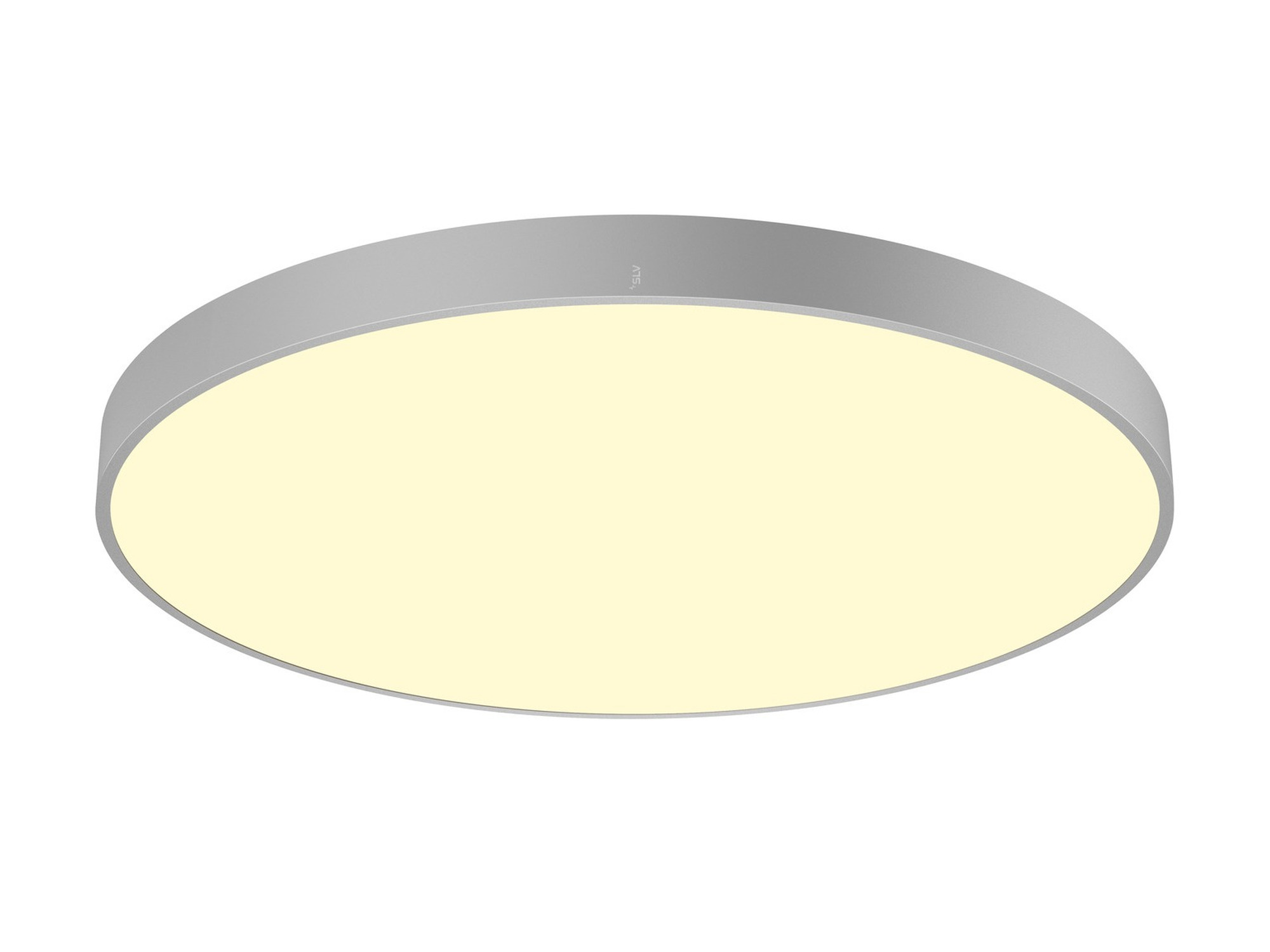 Szara plafoniera LED Plavero 90 cm – widok główny