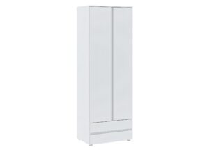 Miniaturka 2 - Podstawa z 2 szufladami Veldaro Plus 74 cm biała w zestawie