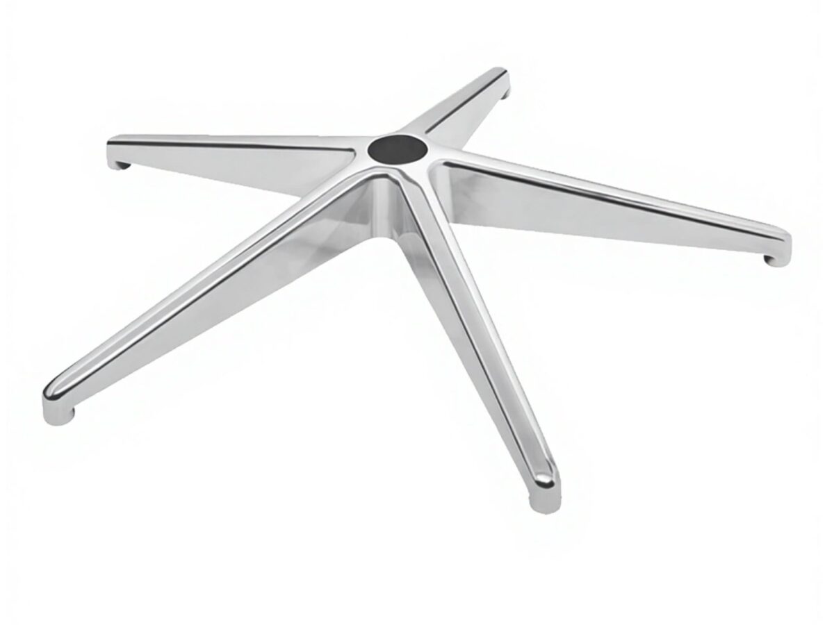 Podstawa aluminiowa do fotela biurowego 72 cm