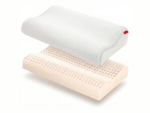 Miniaturka 1 - Poduszka STRATUS profilowana 67 × 42 cm – kształt i pokrowiec z boku