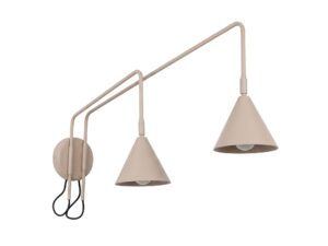 Miniaturka 69 - Podwójny kinkiet z włącznikiem Sorvella 150 cm taupe