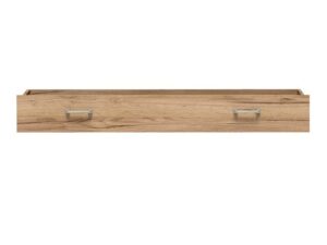 Miniaturka 1 - Pojemnik na pościel Ambrina 150 cm, front z dwoma metalowymi uchwytami