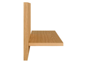 Miniaturka 4 - Półka dębowa ścienna Jorvano 98 cm dąb naturalny – zdjęcie 5