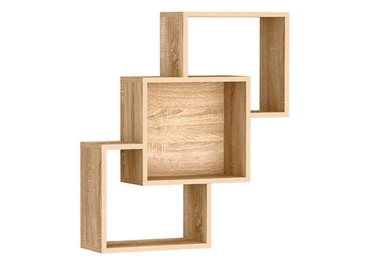 Półka wisząca geometryczna Kalmeo 77 cm