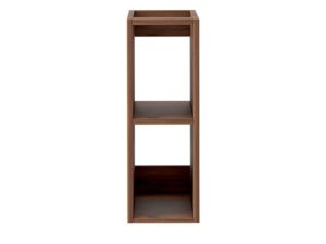 Miniaturka 6 - Półka łazienkowa 20 cm Orzech Warmia, widok na wprost