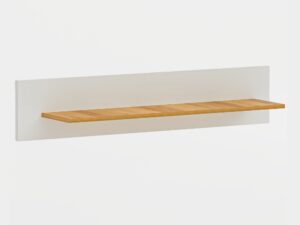 Miniaturka 1 - Półka ścienna dębowa Belmario 145 cm kaszmir