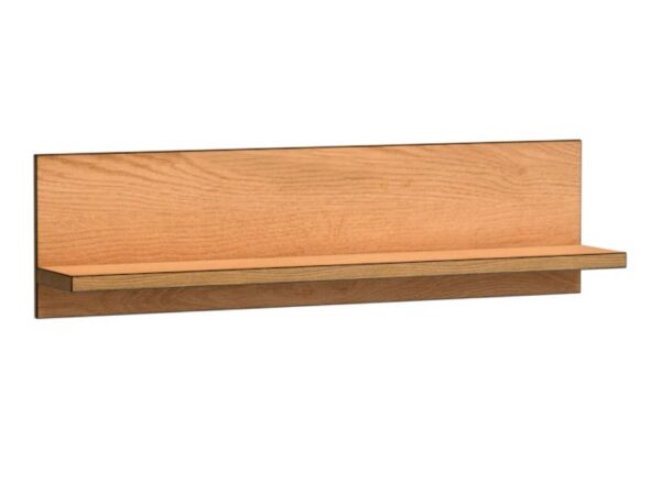 Półka wisząca Lavinia 120 cm w dekorze dąb karmel