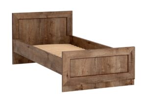 Miniaturka 1 - Łóżko Pradella 90 × 200 cm bez materaca, widoczna rama i listwy