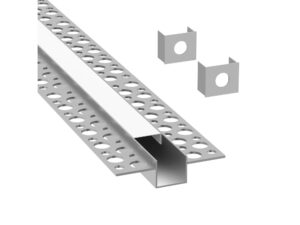Miniaturka 3 - Profil aluminiowy wpuszczany LED 200 cm z mleczną osłoną drugi widok
