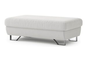 Miniaturka 4 - Pufa tapicerowana z dekoracyjną plisą Corvalio 105 cm