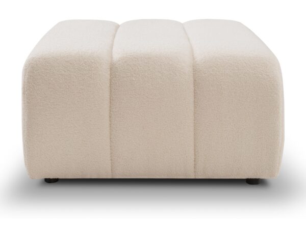 Pufa Tobiano 82 cm — widok z przodu na białym tle