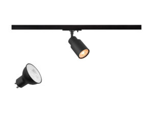 Miniaturka 8 - Puri 2.0 Lamp Set czarny 2700 K, reflektor do szyny jednofazowej