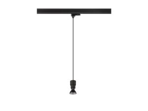 Miniaturka 3 - Puri 2.0 Basic czarna lampa wisząca GU10 – obudowa i przewód zawieszenia