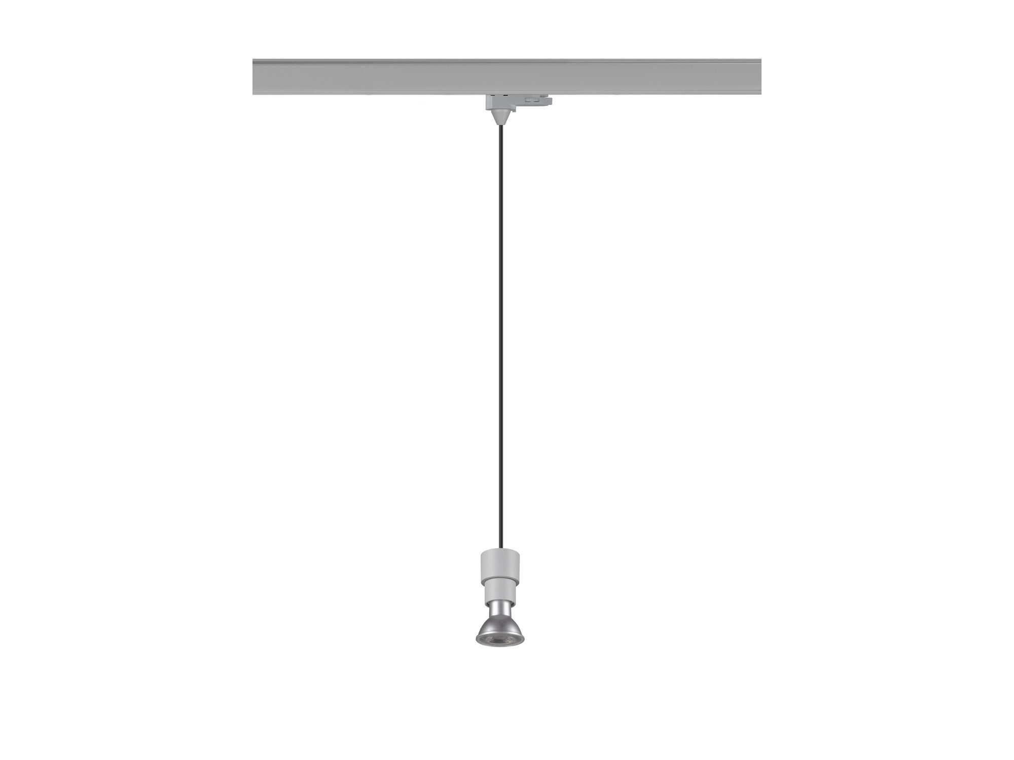 Puri 2.0 Basic szara lampa GU10 na szynie – korpus i adapter