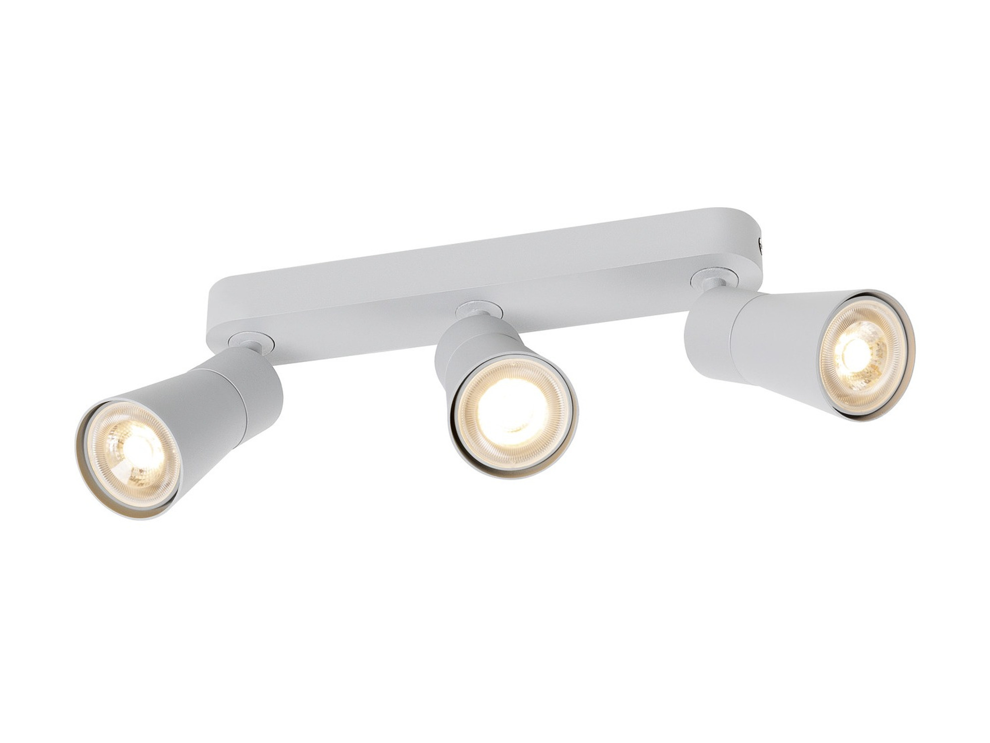 Szara lampa Puri 2.0 Cone 3×GU10, packshot