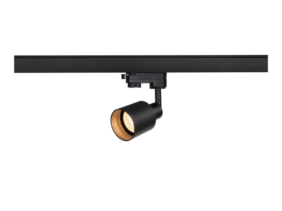 Reflektor szynowy Puri Track GU10 10 W z adapterem 3-fazowym