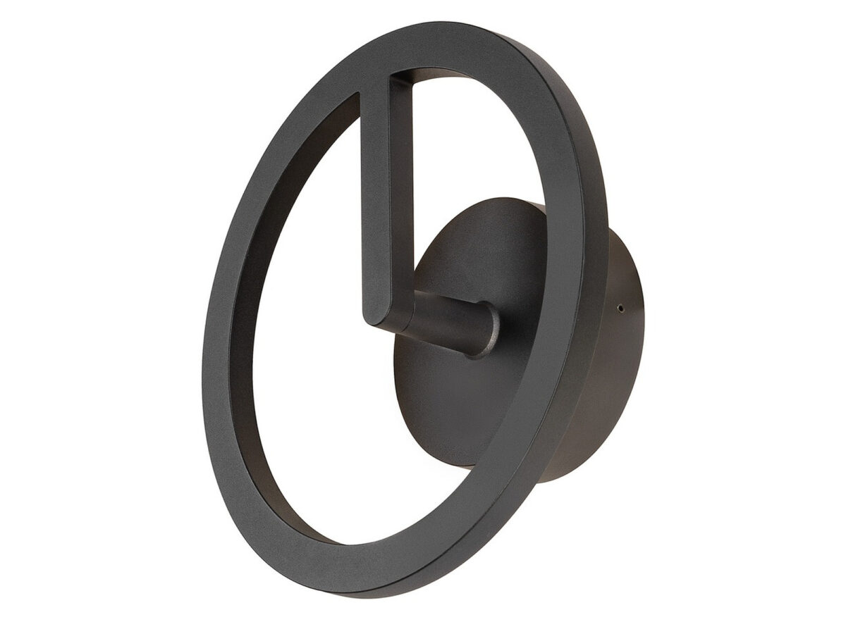 Kinkiet zewnętrzny Q-Ring LED 10 W 3000 K IP65 Ø 27 cm
