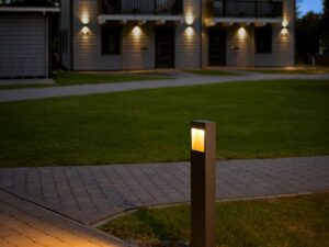 Miniaturka 5 - Aranżacja oświetlenia ogrodu ze stojącą lampą Quad Pro 90