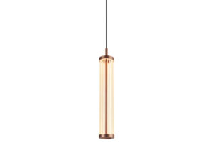 Miniaturka 6 - Lampa wisząca Quimera ciemna miedź Ø7,6 cm – całe zawieszenie