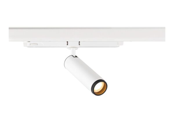 Reflektor Grip! M DALI biało-czarny ze zintegrowaną diodą LED na szynie