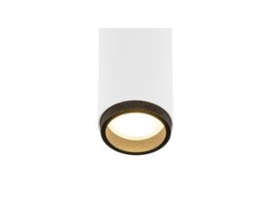 Miniaturka 13 - Biało-czarny reflektor Grip M LED 2700 K do szyny jednofazowej