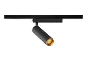 Miniaturka 2 - Czarno-złoty reflektor Grip M LED 3000 K do szyny jednofazowej