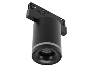 Miniaturka 1 - Reflektor szynowy magnetyczny LED 6 W czarny z drugiego ujęcia