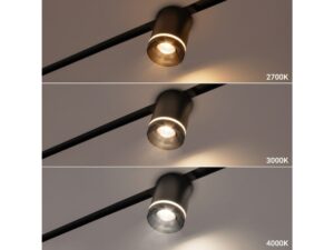 Miniaturka 3 - Czarny reflektor magnetyczny 6 W w ujęciu oświetlenia