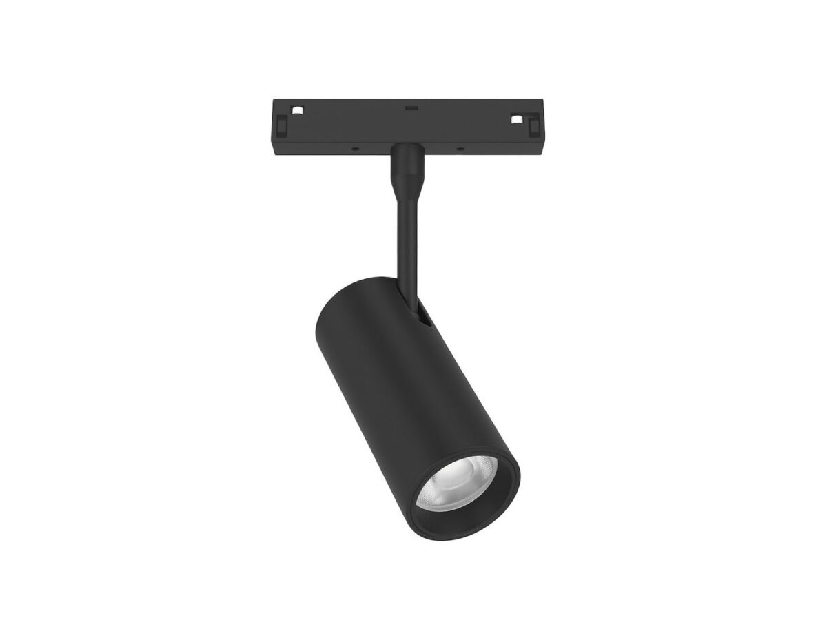 Reflektor magnetyczny tubowy LED 12 W CCT 10 cm czarny