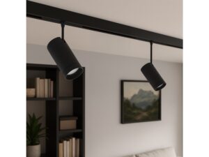 Miniaturka 4 - Dwa reflektory tubowe w czarnym torze magnetycznym salonu