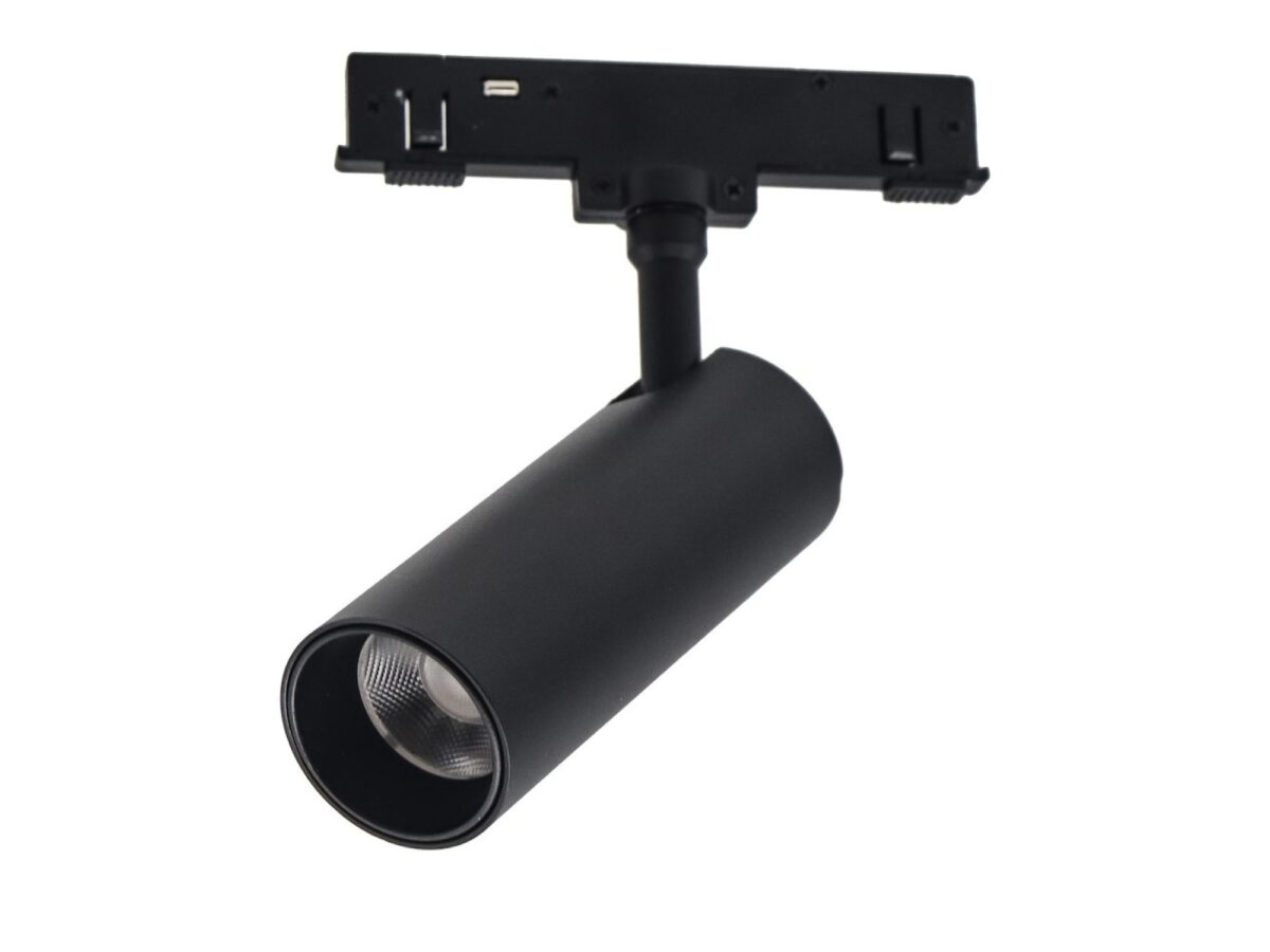 Reflektor magnetyczny tubowy LED 5 W CCT 8 cm 48 V czarny