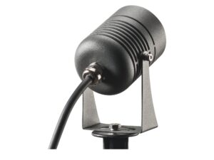 Miniaturka 2 - Reflektor LED Spike antracytowy widok tylnej części obudowy i przewodu
