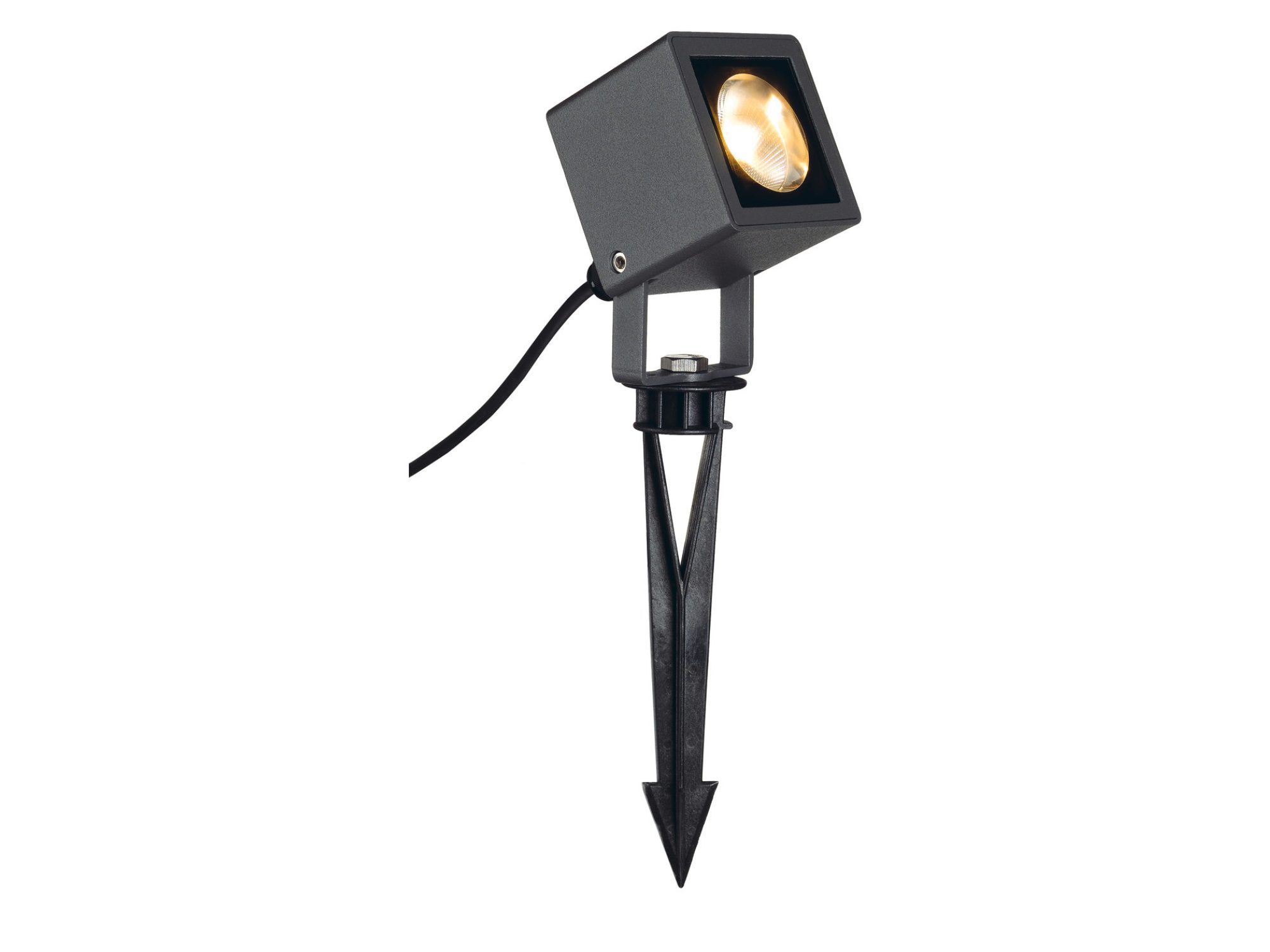 Reflektor ogrodowy Nautilus LED w kolorze antracytowym, ujęcie główne